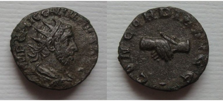 Gallienus - Clasped hands (N2103)