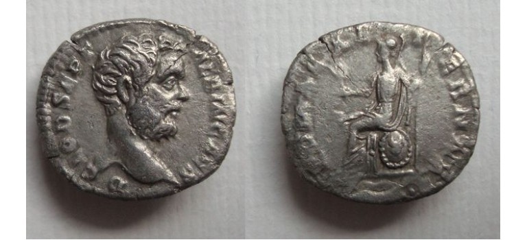 Clodius Albinus - denarius Romae Aeternae ZELDZAME KEIZER! (N2118)