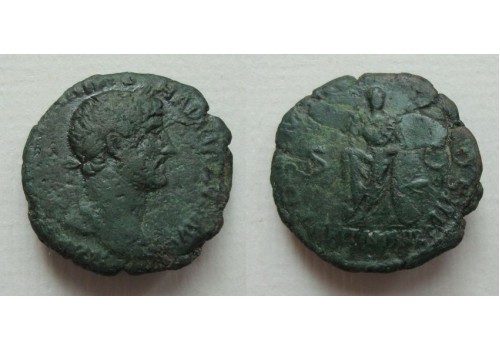 Hadrianus  - BRITANNIA AS zeer zeldzaam (N2128)