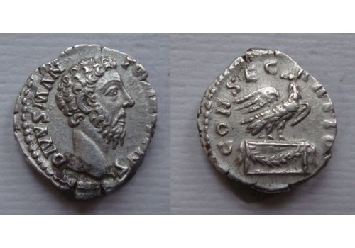 Marcus Aurelius - DIVUS met Adelaar! SCHAARS (O2103)
