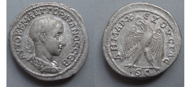 Gordianus III - zilveren Tetradrachme met adelaar! (O2121)