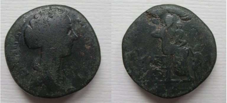 Lucilla - Sestertius FECVNDITAS zeldzaam (S2146) Lucilla - Sestertius FECVNDITAS zeldzaam (S2146)