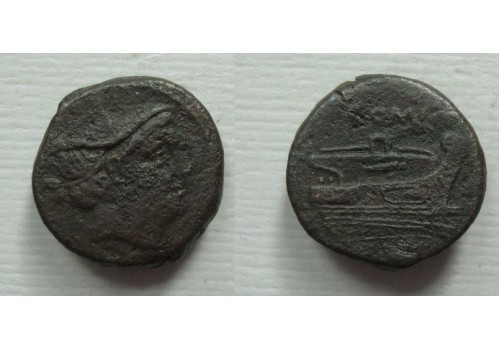 Romeinse republiek - semuncia met mercurius 215 voor Christus! (S2198)