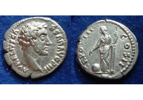 Marcus Aurelius- denarius PROVIDENTIA prachtige munt! (o1907) Marcus Aurelius- denarius PROVIDENTIA prachtige munt! (o1907)
