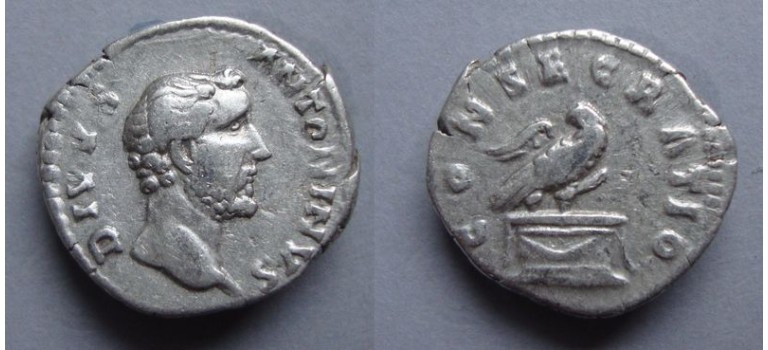 Antoninus Pius - DIVUS ANTONINUS eagle (F2005)