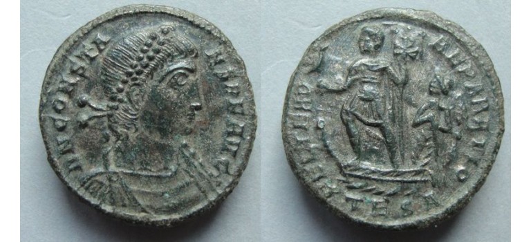 Constans - Victoria at a galley silvered! (JA1908)