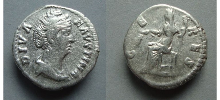 Faustina I - CERES denarius (F2027)