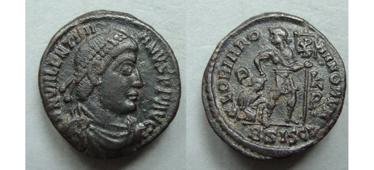 Nummus - Valtinianus I (GLORIA ROMANORVM, */A; Siscia