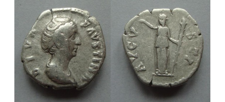 Faustina I - CERES denarius (F2074)