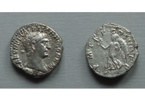 Trajanus- denarius Victoria  (F2082)