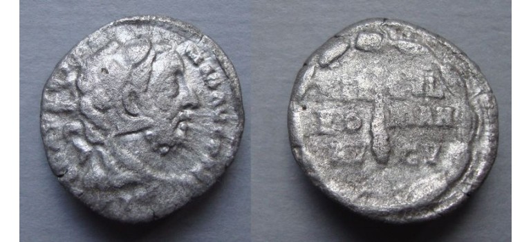 Commodus - denarius Commodus as Hercules! (MA2022)