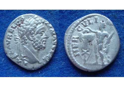 Commodus - denarius HERCULES schaars! (N1919)