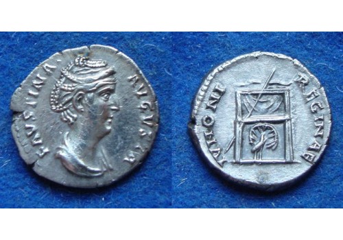 Faustina I - Diva Faustina IVNONI REGINAE schaars (N1920)
