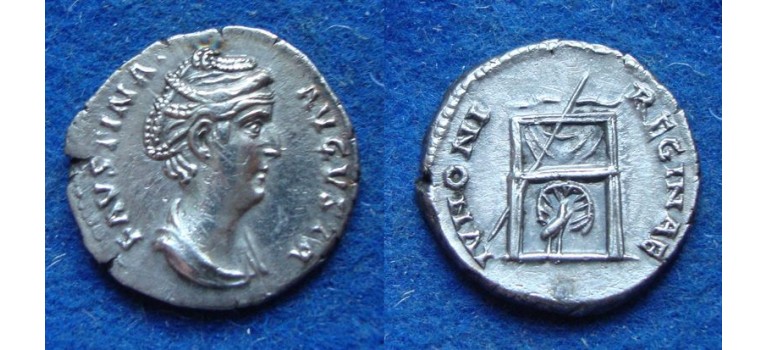 Faustina I - IVNONI REGINAE scarce (N1920)