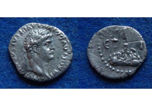 Nero  - Vulkaan Argaeus, hemidrachme zeldzaam! (N1927)