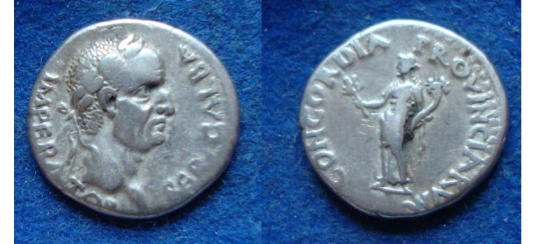 Galba - Concordia denarius R4 zeer zeldzaam  (N1930)