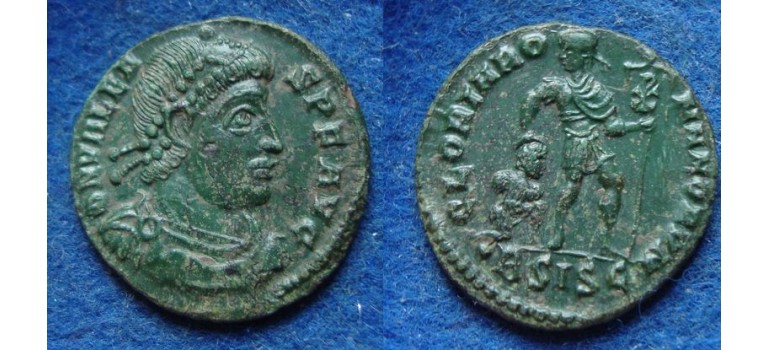 Valens - Gloria Romanorum SISCIA nice portrait!  (N1950)
