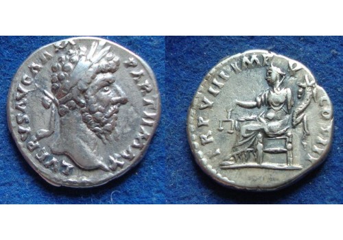 Lucius Verus - Aequitas denarius (N1961) Lucius Verus - Aequitas denarius (N1961)
