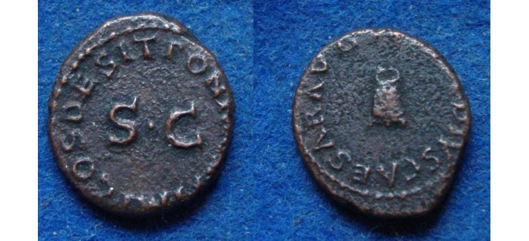 Claudius - Quadrans modius (N1964)