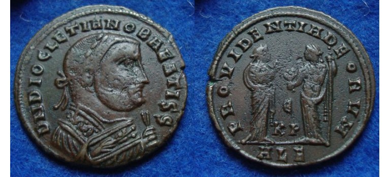 Diocletianus - Providentia mooie buste!  (N1989)