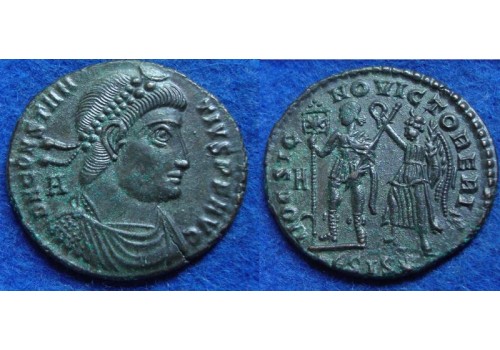 Constantius II - HOC SIG NO VICTOR ERES historisch en schaars!  (N1907)
