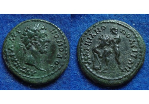 Commodus - Herakles en de Nemeïsche leeuw zeer zeldzaam Ex-Gorny en Mosch! (D1934)