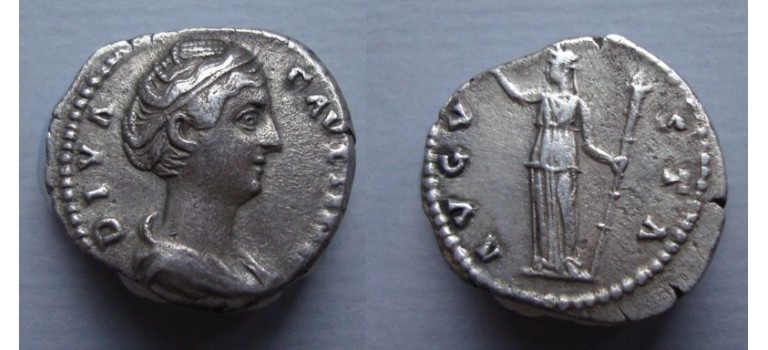 Faustina I - CERES denarius (JA2007)