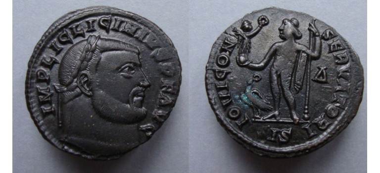 Licinius - iovi conservator siscia zeldzaam (JA2016)