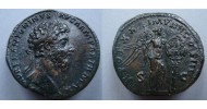 Marcus Aurelius- Sestertius overwinning op de Parthen, Prachtig!  (JA2024)