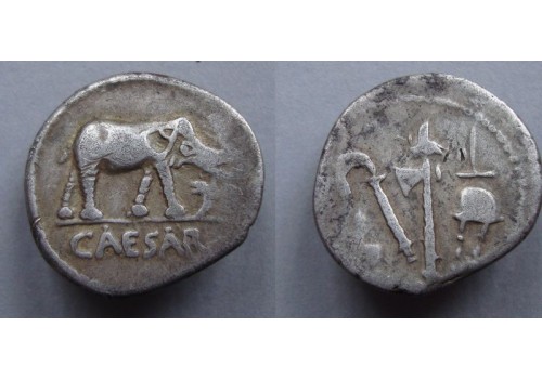 Julius Caesar denarius OLIFANT gezocht! (JA2025)