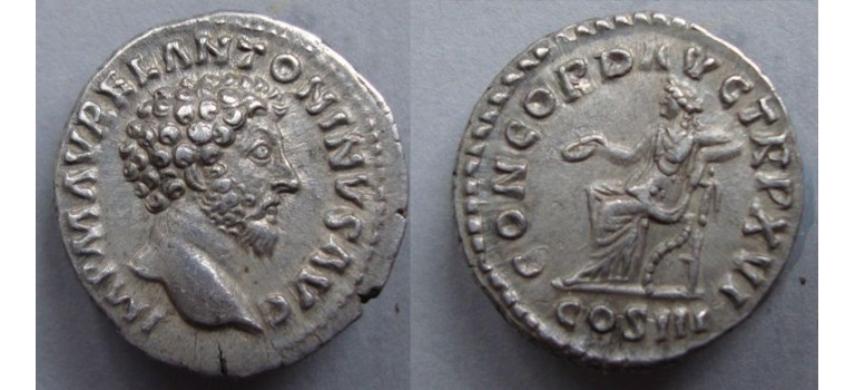 Marcus Aurelius - CONCORDIA aEF (JA2049)