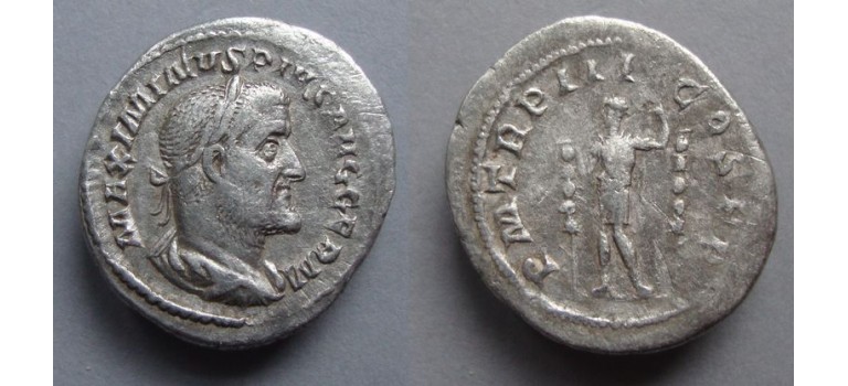 Maximinus I - two standards (JA2057)