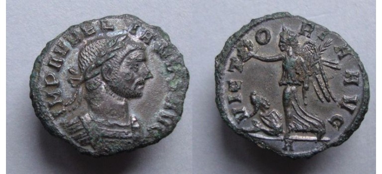 Aurelianus-  Silvered Denarius scarce (JA2062)