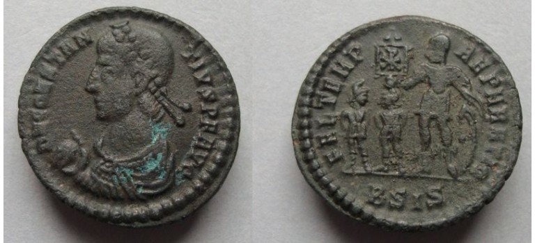 Constantius II - Fel Temp 2 barbarians (JA2073)