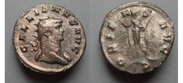 Gallienus - ORIENS nice bust not in RIC!  (JA2076)