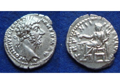 Marcus Aurelius - AEQVITAS extremely fine! (AP1970) Marcus Aurelius - AEQVITAS extremely fine! (AP1970)