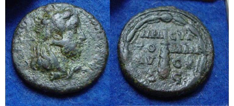 Commodus - AS COMMODUS als HERCULES interessant en zeldzaam! (Ap1976) Commodus - AS COMMODUS als HERCULES interessant en zeldzaam! (Ap1976)