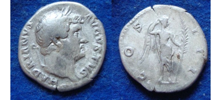 Hadrianus  - Victory denarius (Ap1974)