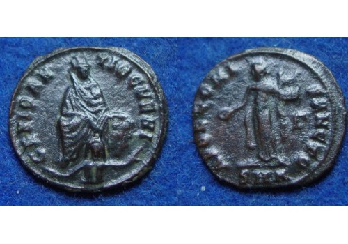 Maximinus II - Anonieme muntslag ten tijde van de christenvervolgingen INTERESSANT! (JUL1917)