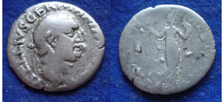Vitellius - denarius LIBERTAS zeldzaam! (JUL1919)