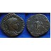 Gordian III- SESTERTIUS emperor with globe (JUL1920)