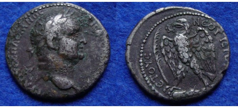 Divus Vespasianus - Tetradrachme adelaar ! (JUN1910)
