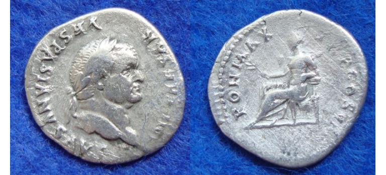 Vespasian - PON MAX COS VI  (JUN1915)