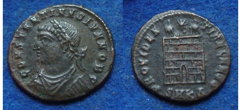 Constantine II -  Campgate Trier Cyzicus (S1837)