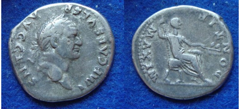 Vespasian - PONTIF MAXIM (JUN1938)