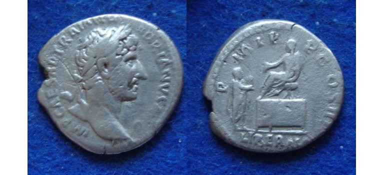 Hadrianus  -  LIBERAL AVG III rare!  (JUN1942)