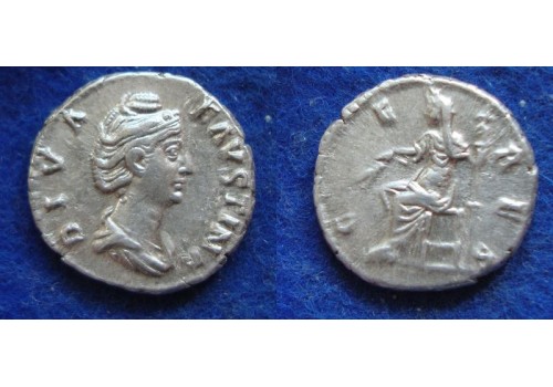 Faustina I - CERES denarius (ME1915)