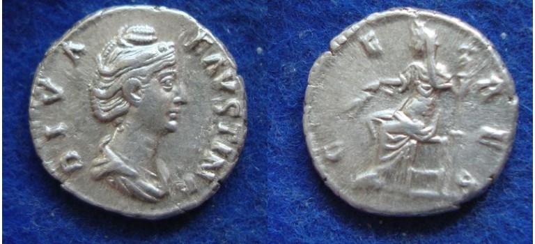 Faustina I - CERES denarius (ME1915)
