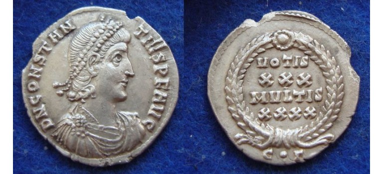 Constantius II - siliqua Constantinople beauty! (ME1921)