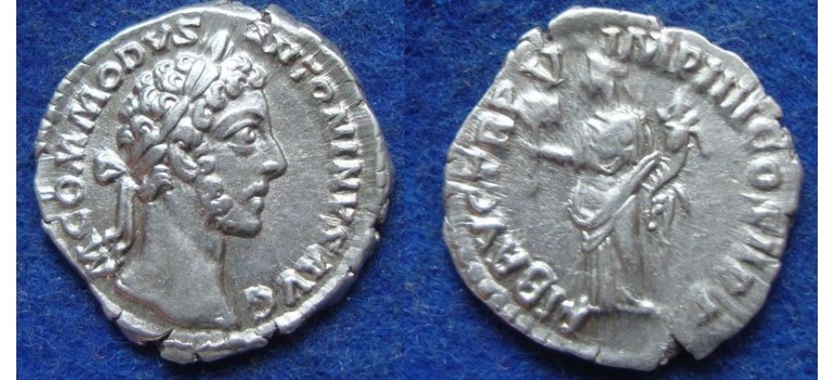 Commodus - LIBERALITAS strong portrait! (ME1942)